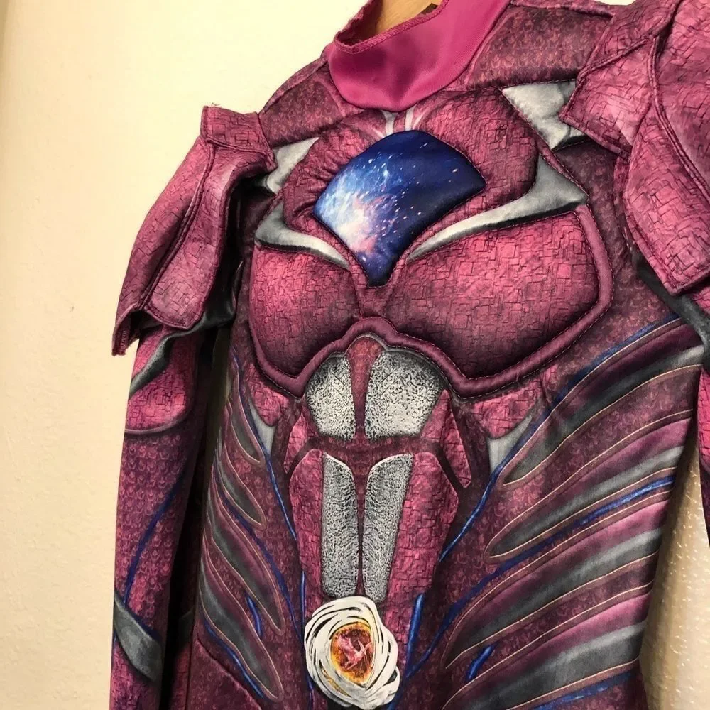 Power ranger Disguise Ranger girls Movie Deluxe Halloween Costume girls 6-8yo